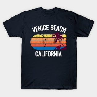 Vintage Style Venice Beach California Design T-Shirt